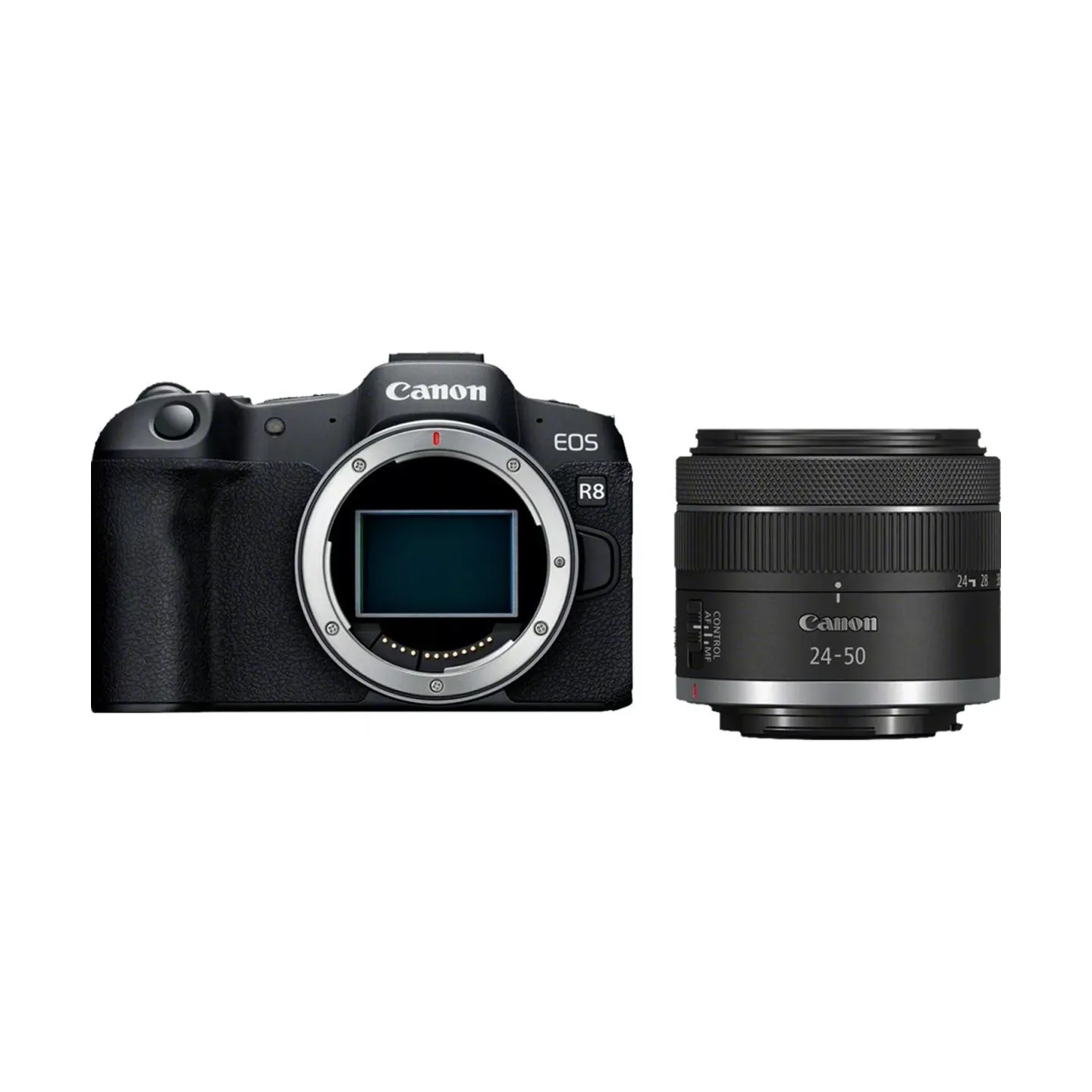 Canon | EOS R8 Body + RF 24-50mm F4.5-6.3 IS STM (AIP) | Megapixel 24.2 MP | Image stabilizer | ISO sensitivity (max) 102400 | D