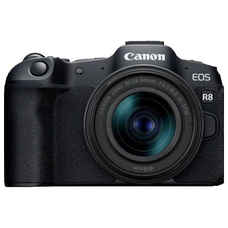 Canon | EOS R8 Body + RF 24-50mm F4.5-6.3 IS STM (AIP) | Megapixel 24.2 MP | Image stabilizer | ISO sensitivity (max) 102400 | D