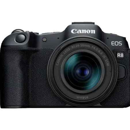 Canon | EOS R8 Body + RF 24-50mm F4.5-6.3 IS STM (AIP) | Megapixel 24.2 MP | Image stabilizer | ISO sensitivity (max) 102400 | D