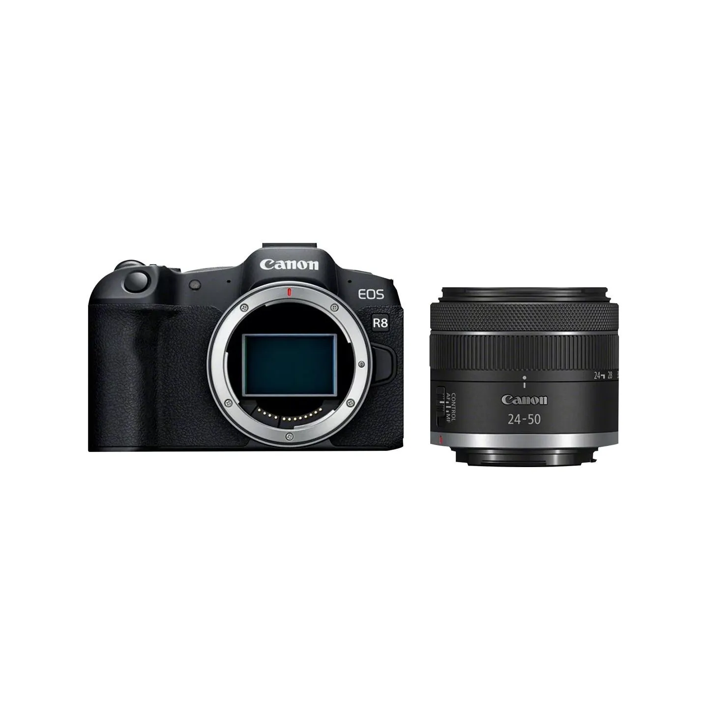 Canon | EOS R8 Body + RF 24-50mm F4.5-6.3 IS STM (AIP) | Megapixel 24.2 MP | Image stabilizer | ISO sensitivity (max) 102400 | D