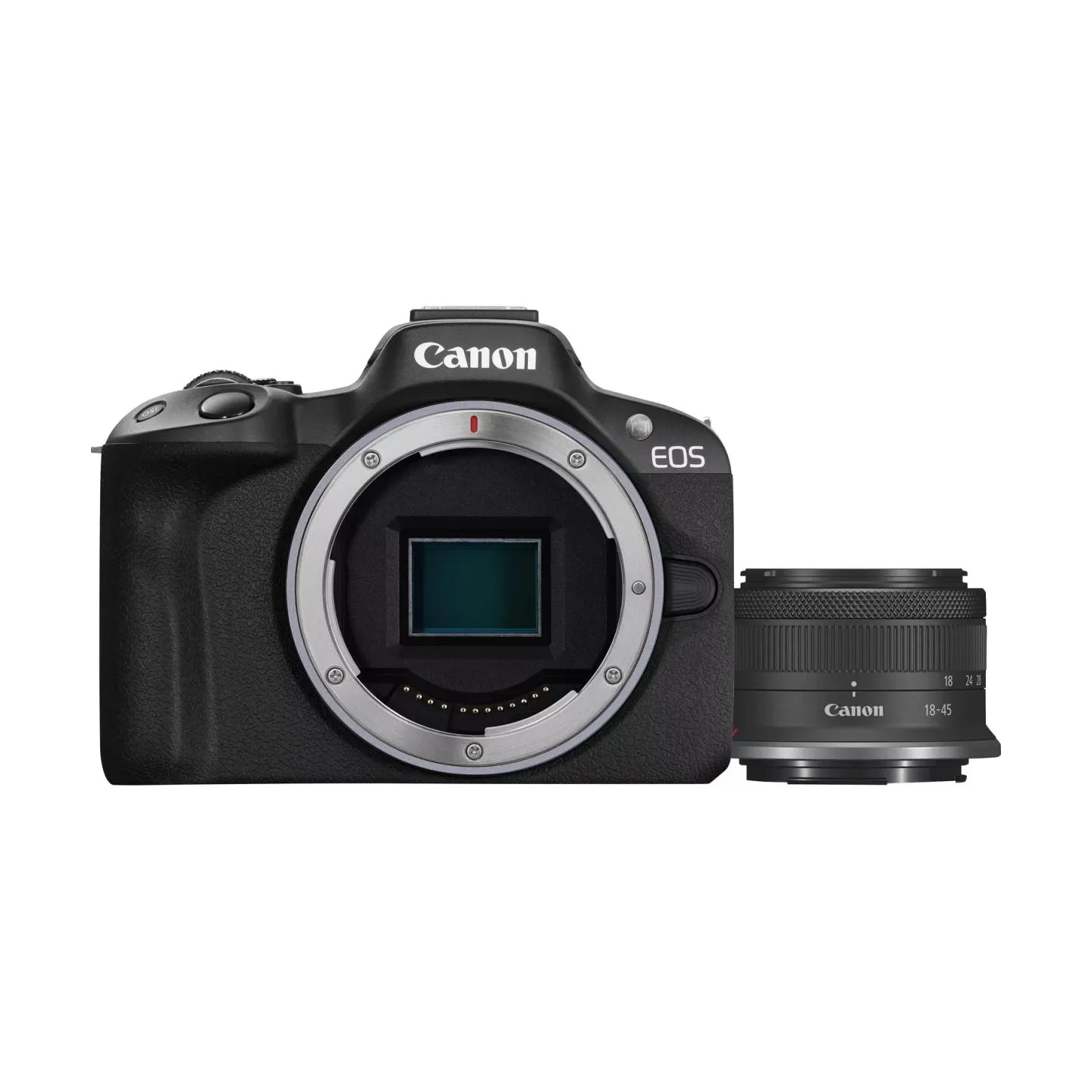 Canon | EOS R50 + RF-S 18-45mm F4.5-6.3 IS STM (SIP) | Megapixel 24.2 MP | Image stabilizer | ISO sensitivity (max) 32000 | Disp