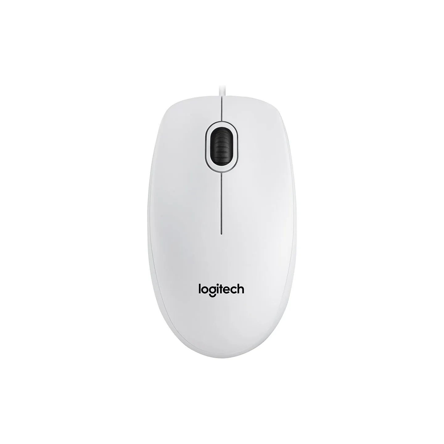Logitech LOGI B100 Optical Mouse White USB OEM