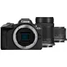 Canon | EOS R50 + RF-S 18-45mm F4.5-6.3 IS STM + RF-S 55-210mm F5-7.1 IS STM (SIP) | Megapixel 24.2 MP | Image stabilizer | ISO 