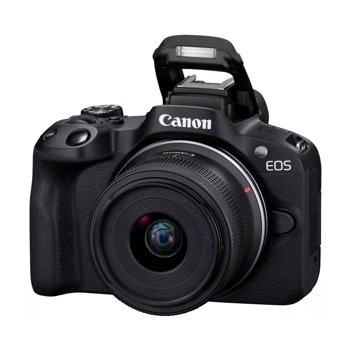 Canon | EOS R50 + RF-S 18-45mm F4.5-6.3 IS STM + RF-S 55-210mm F5-7.1 IS STM (SIP) | Megapixel 24.2 MP | Image stabilizer | ISO 