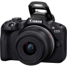 Canon | EOS R50 + RF-S 18-45mm F4.5-6.3 IS STM + RF-S 55-210mm F5-7.1 IS STM (SIP) | Megapixel 24.2 MP | Image stabilizer | ISO 