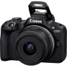 Canon | EOS R50 + RF-S 18-45mm F4.5-6.3 IS STM + RF-S 55-210mm F5-7.1 IS STM (SIP) | Megapixel 24.2 MP | Image stabilizer | ISO 