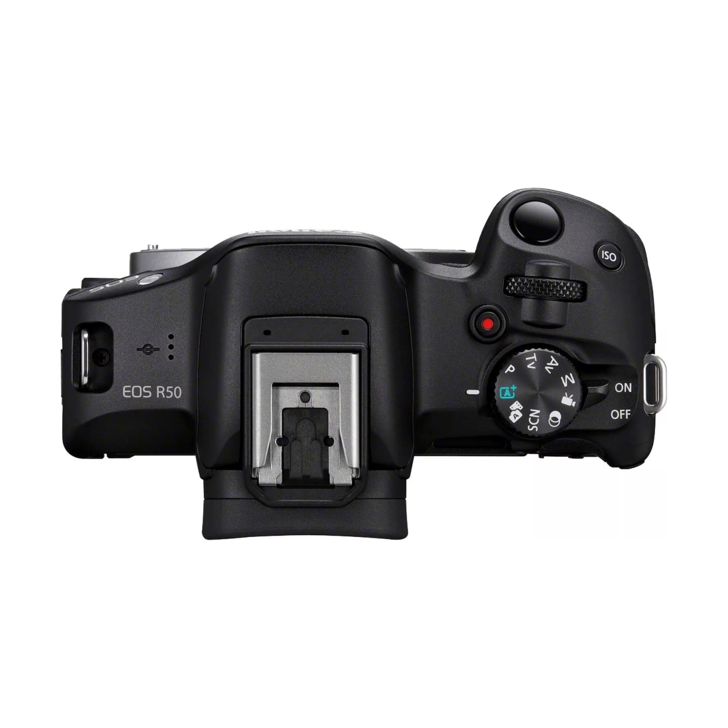 Canon | EOS R50 + RF-S 18-45mm F4.5-6.3 IS STM + RF-S 55-210mm F5-7.1 IS STM (SIP) | Megapixel 24.2 MP | Image stabilizer | ISO 