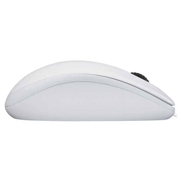 Logitech LOGI B100 Optical Mouse White USB OEM