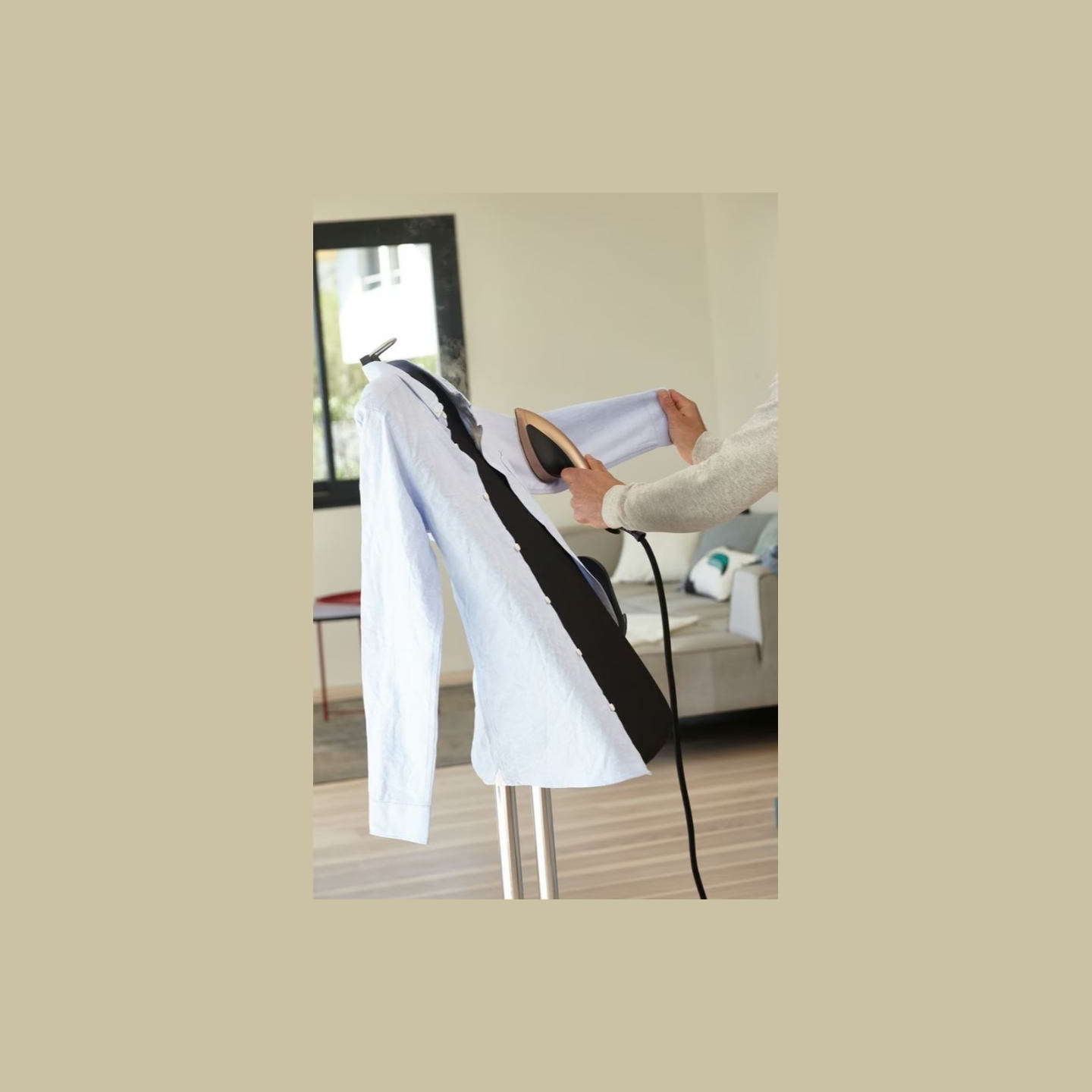 Tefal | Garment Steamer | IXEO POWER QT2020E0 | Handheld | 2170 W | 1.1 L | 90 g/min | Black/Copper