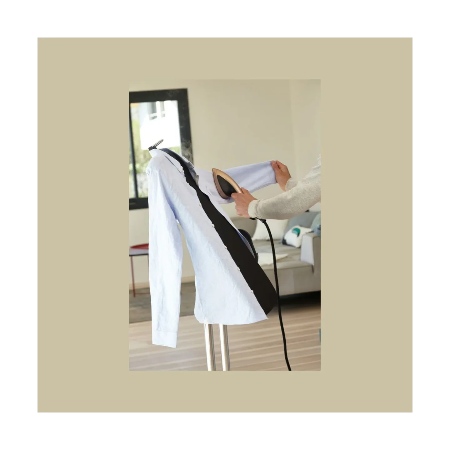 Tefal | Garment Steamer | IXEO POWER QT2020E0 | Handheld | 2170 W | 1.1 L | 90 g/min | Black/Copper