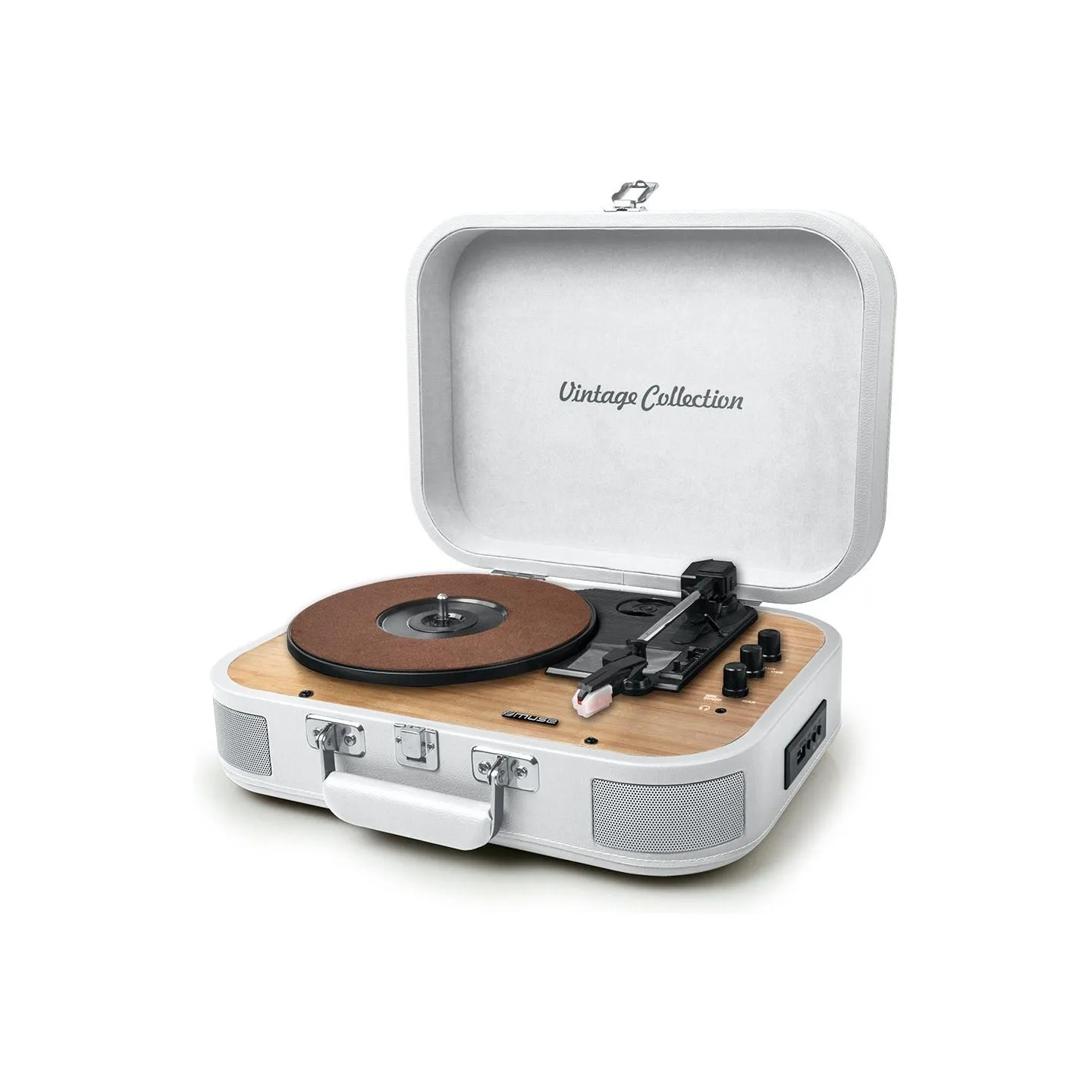 Muse | Turntable Stereo System | MT-201WW | Turntable Stereo System | USB port | AUX in