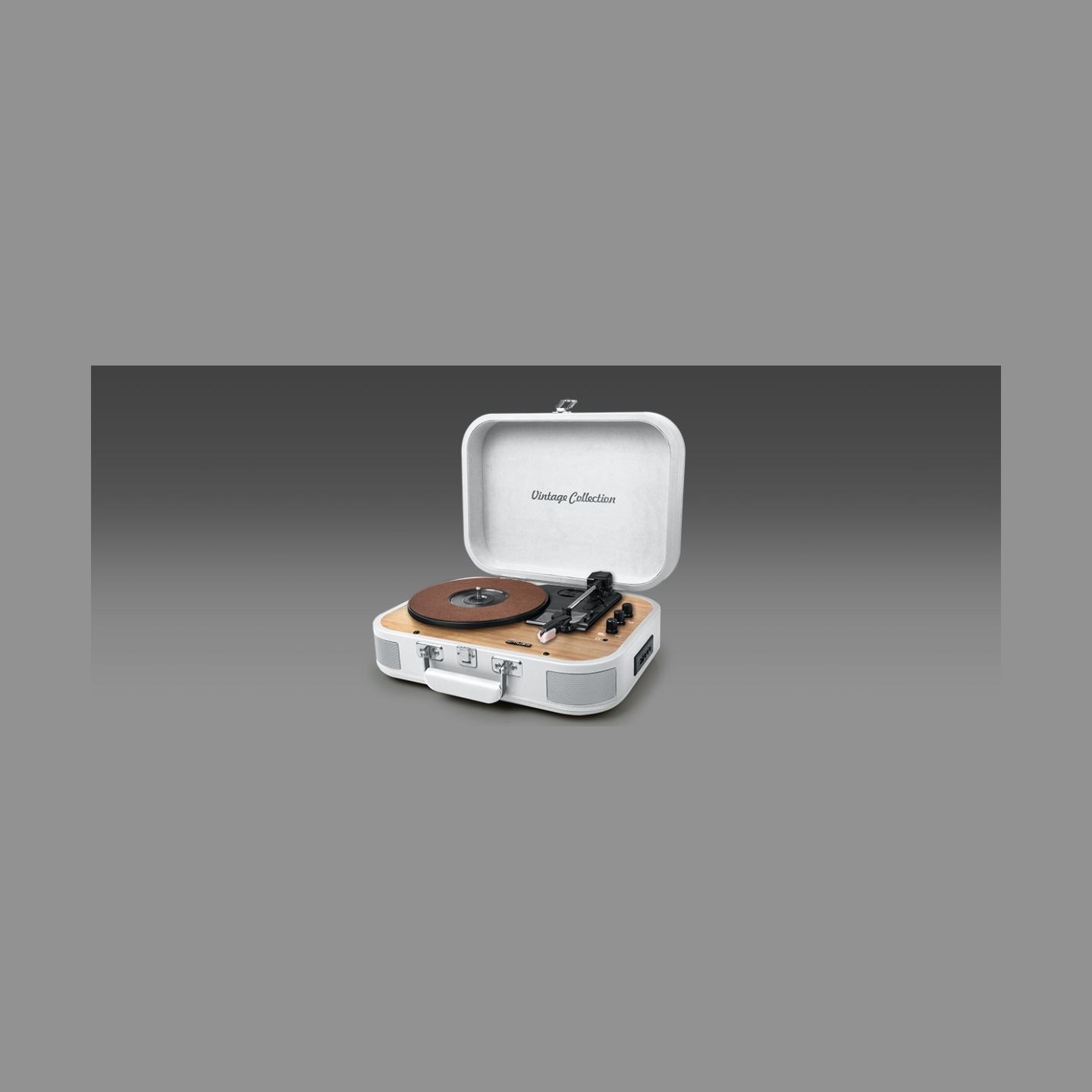 Muse | Turntable Stereo System | MT-201WW | Turntable Stereo System | USB port | AUX in