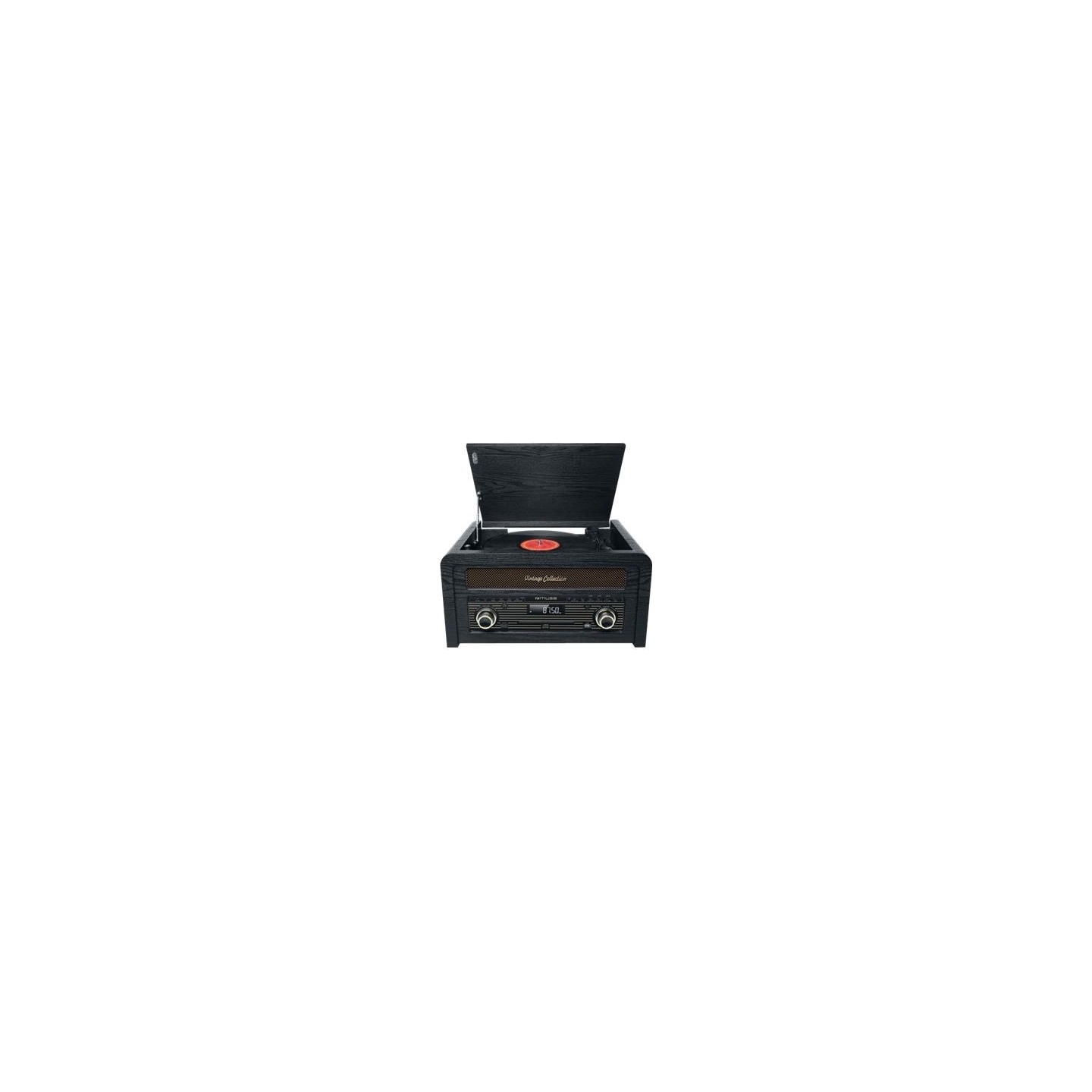 Muse | Turntable micro system | MT-115W | USB port | AUX in | CD player | FM radio | Wireless connection