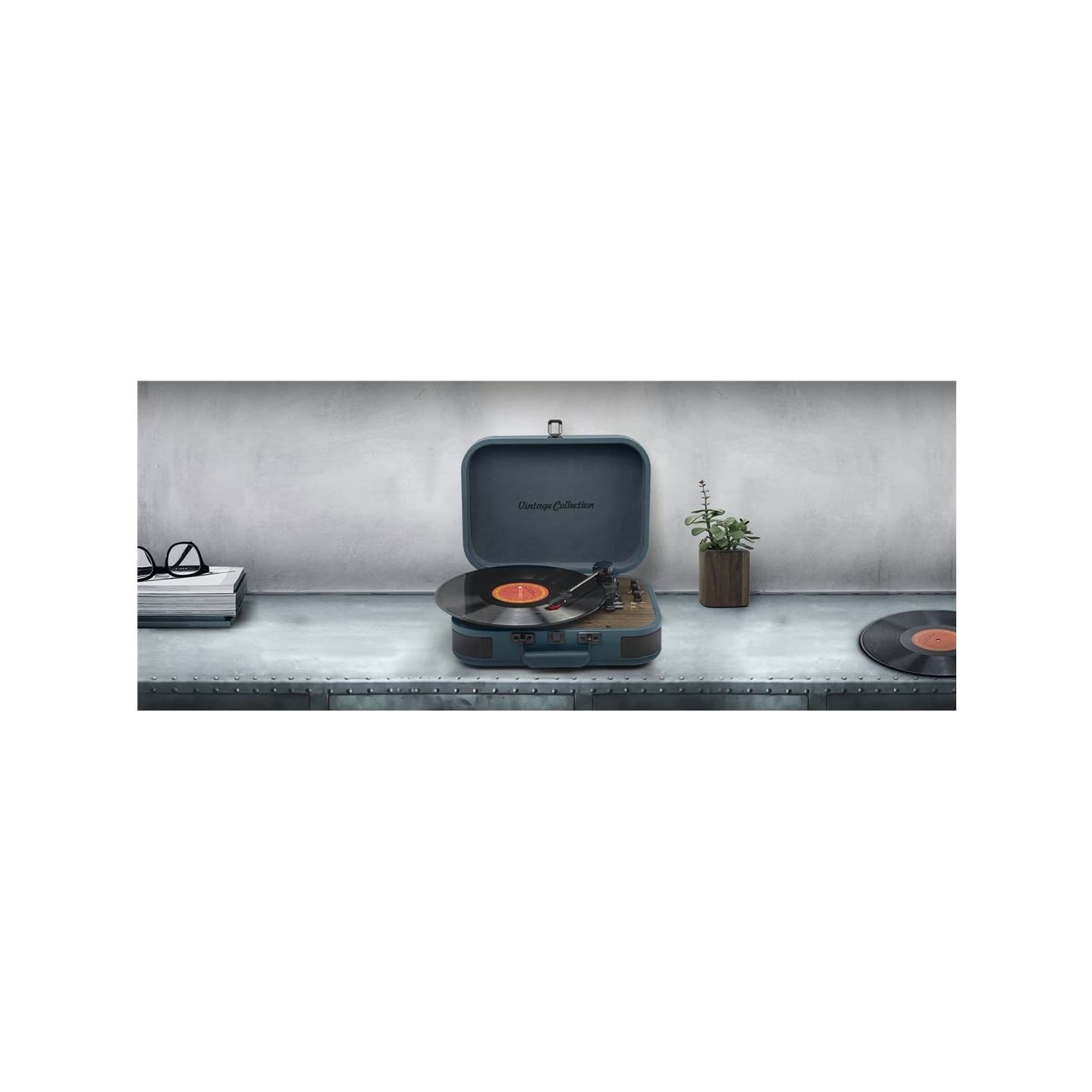 Muse Turntable Stereo System | MT-201 OB | Turntable Stereo System | USB port | AUX in