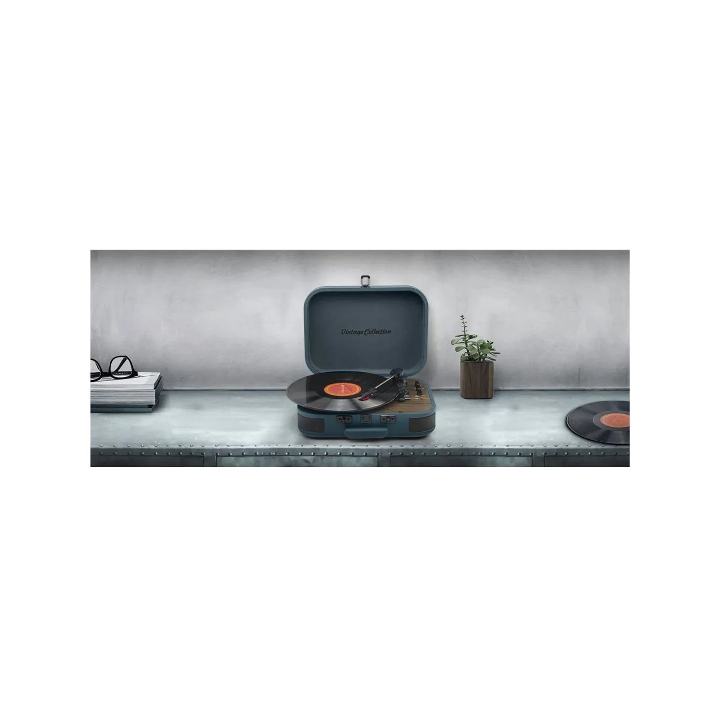 Muse Turntable Stereo System | MT-201 OB | Turntable Stereo System | USB port | AUX in