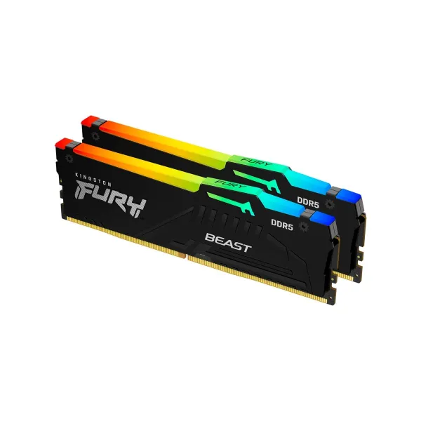 Kingston Memory DDR5 Fury Beast RGB 32GB(2*16GB)/6000 CL30 EXPO black