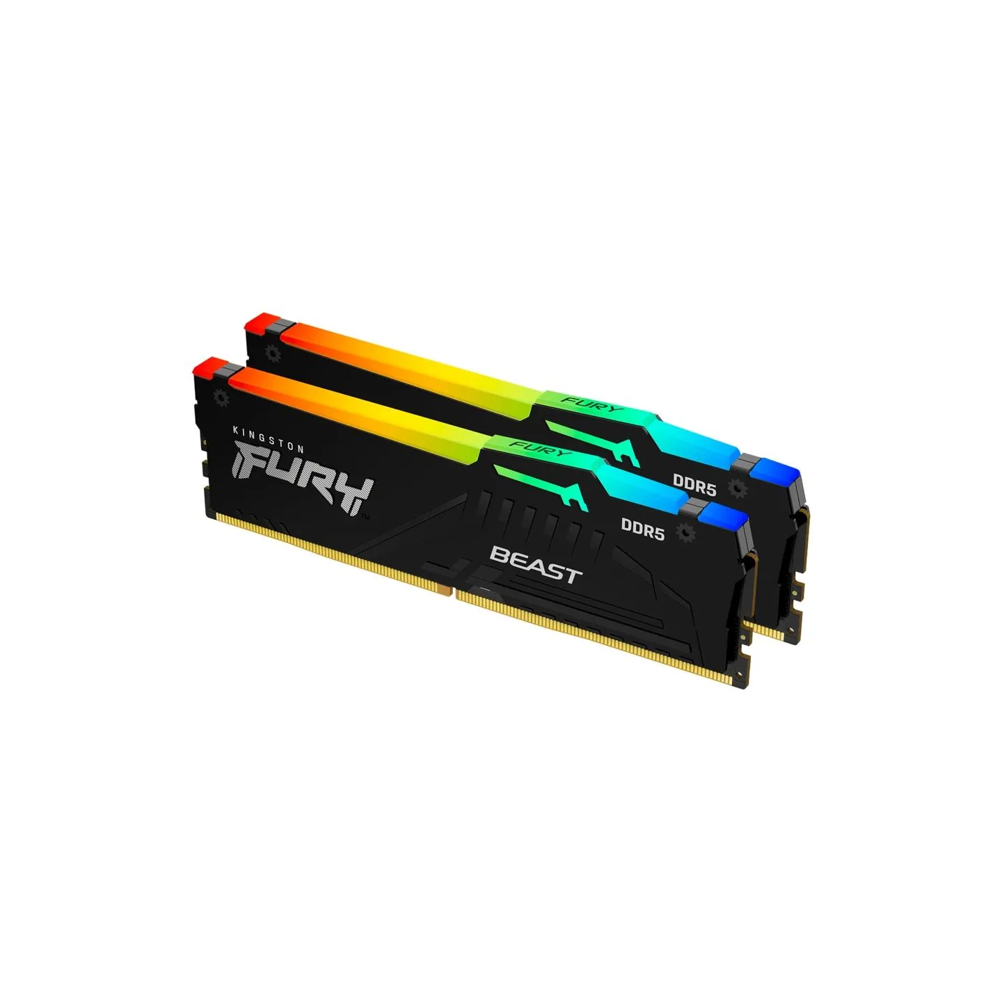 Kingston Memory DDR5 Fury Beast RGB 32GB(2*16GB)/6000 CL30 EXPO black