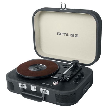 Muse | Turntable Stereo System | MT-201 DG | USB port | AUX in