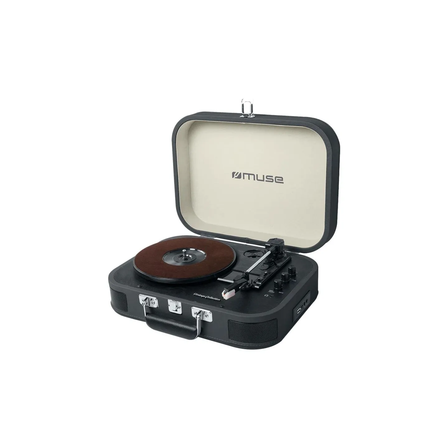 Muse | Turntable Stereo System | MT-201 DG | USB port | AUX in