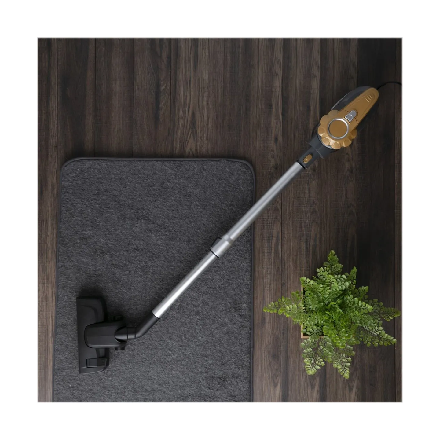 Adler | Vacuum Cleaner | AD 7036 | Corded operating | Handstick and Handheld | 800 W | - V | Operating radius 7 m | Yellow/Grey 