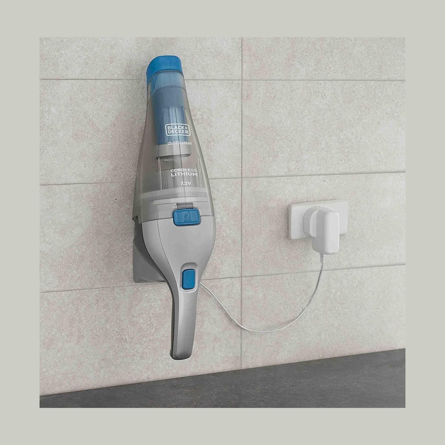 Black & Decker | Vacuum Cleaner | NVC215WA-QW | Cordless operating | 7.2 V | Blue/Gray