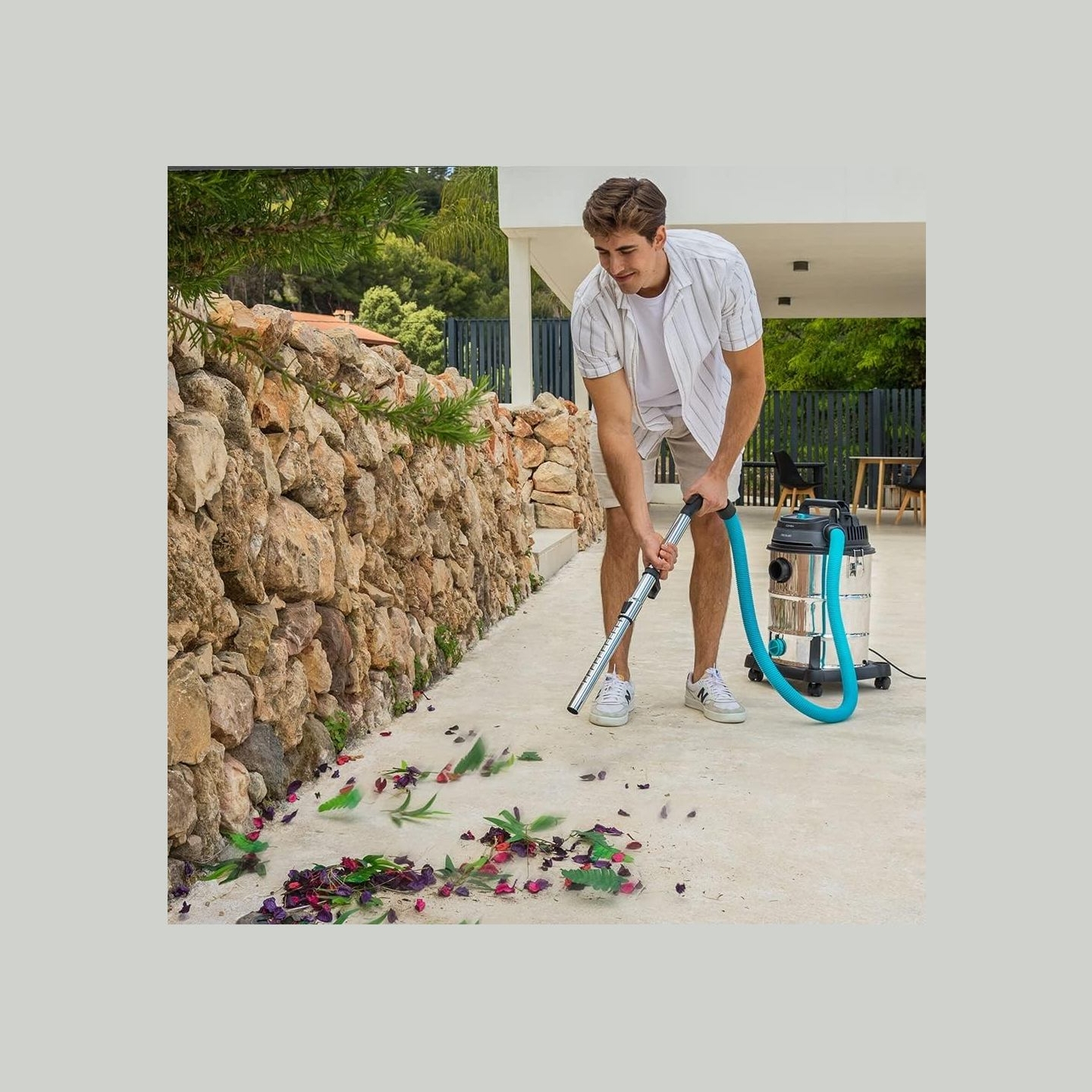 Cecotec Vacuum cleaner | Conga Rockstar Wet & Dry Steel Max Pro | Corded operating | 1600 W | 220-240 V | Silver/Black
