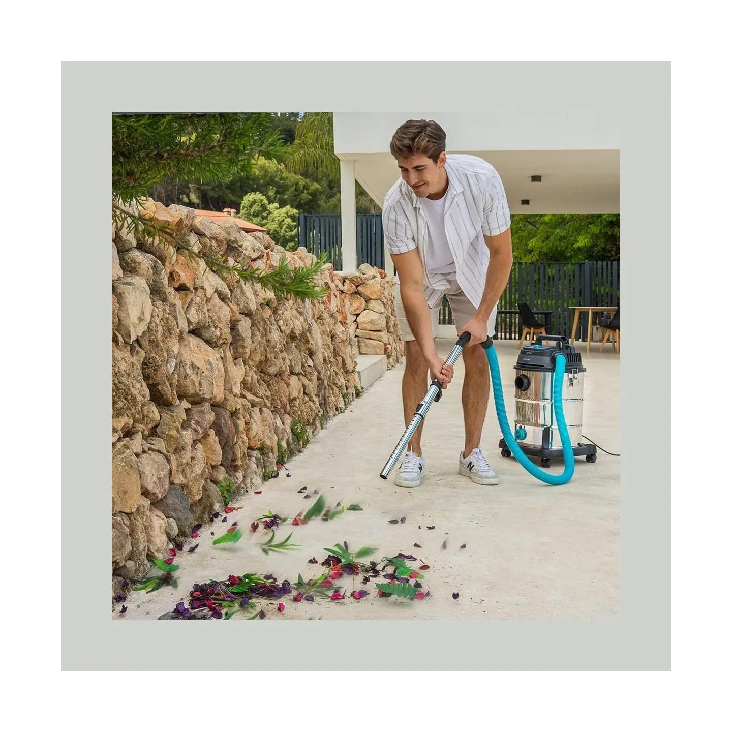Cecotec Vacuum cleaner | Conga Rockstar Wet & Dry Steel Max Pro | Corded operating | 1600 W | 220-240 V | Silver/Black