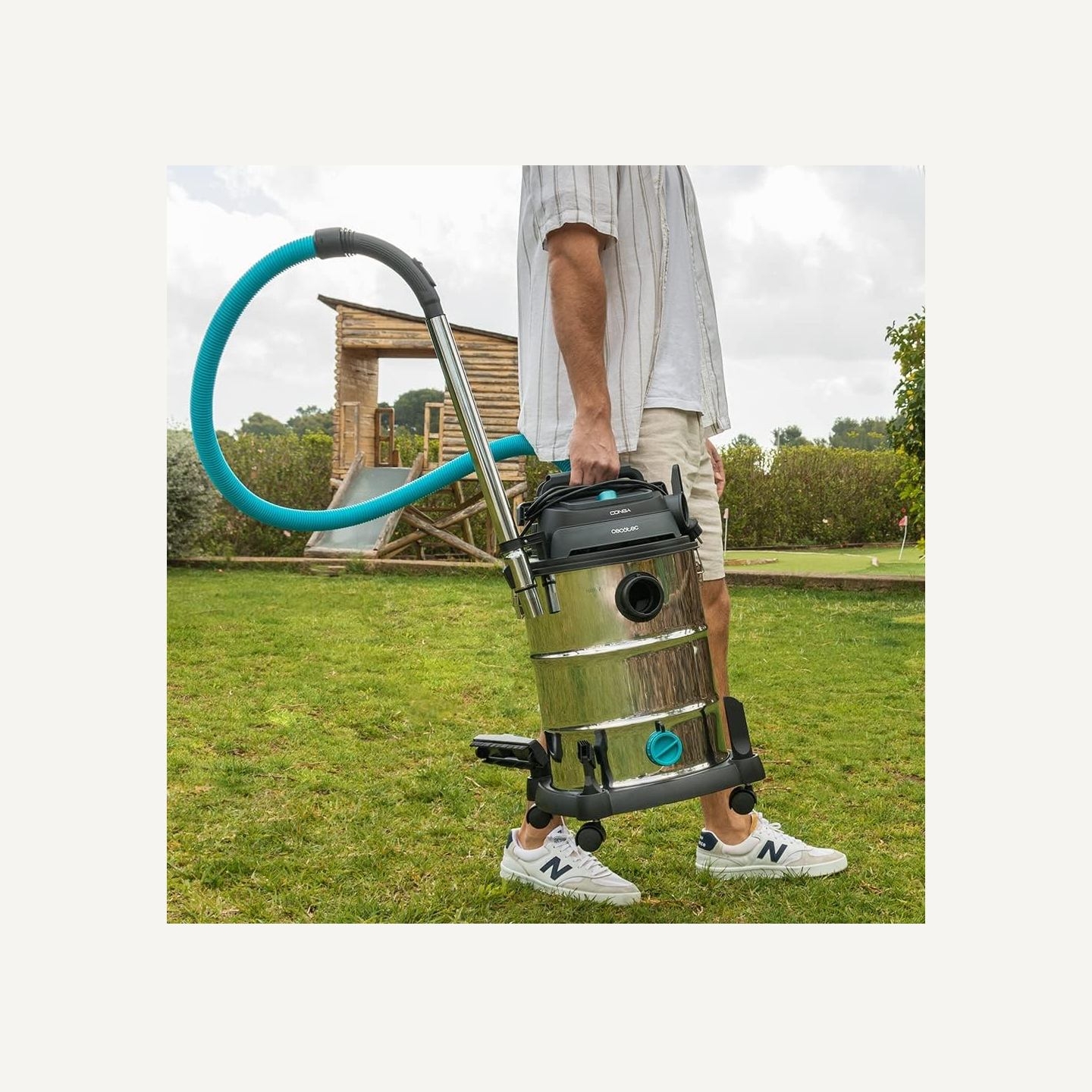 Cecotec Vacuum cleaner | Conga Rockstar Wet & Dry Steel Max Pro | Corded operating | 1600 W | 220-240 V | Silver/Black