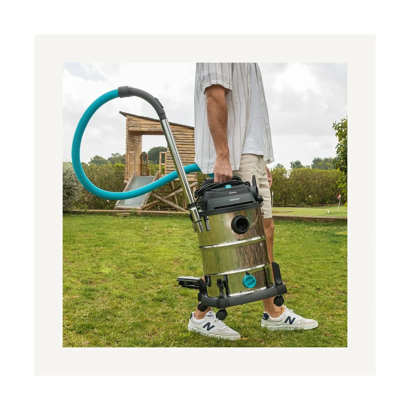 Cecotec Vacuum cleaner | Conga Rockstar Wet & Dry Steel Max Pro | Corded operating | 1600 W | 220-240 V | Silver/Black