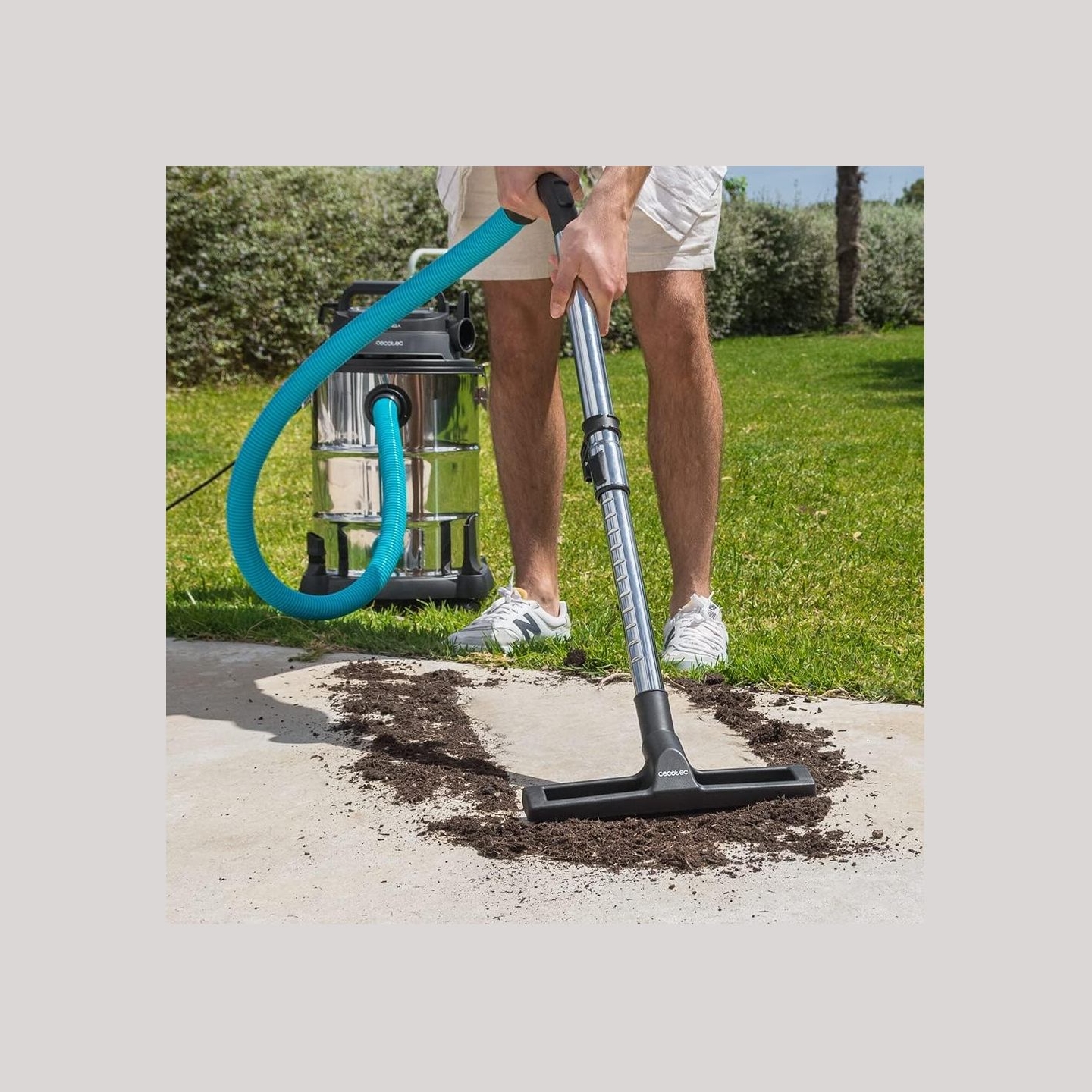 Cecotec Vacuum cleaner | Conga Rockstar Wet & Dry Steel Max Pro | Corded operating | 1600 W | 220-240 V | Silver/Black