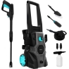 Cecotec Pressure washer | HydroBoost 1600 Car&Garden | Corded operating | Washing function | 1600 W | 220-240 V | Black/Grey
