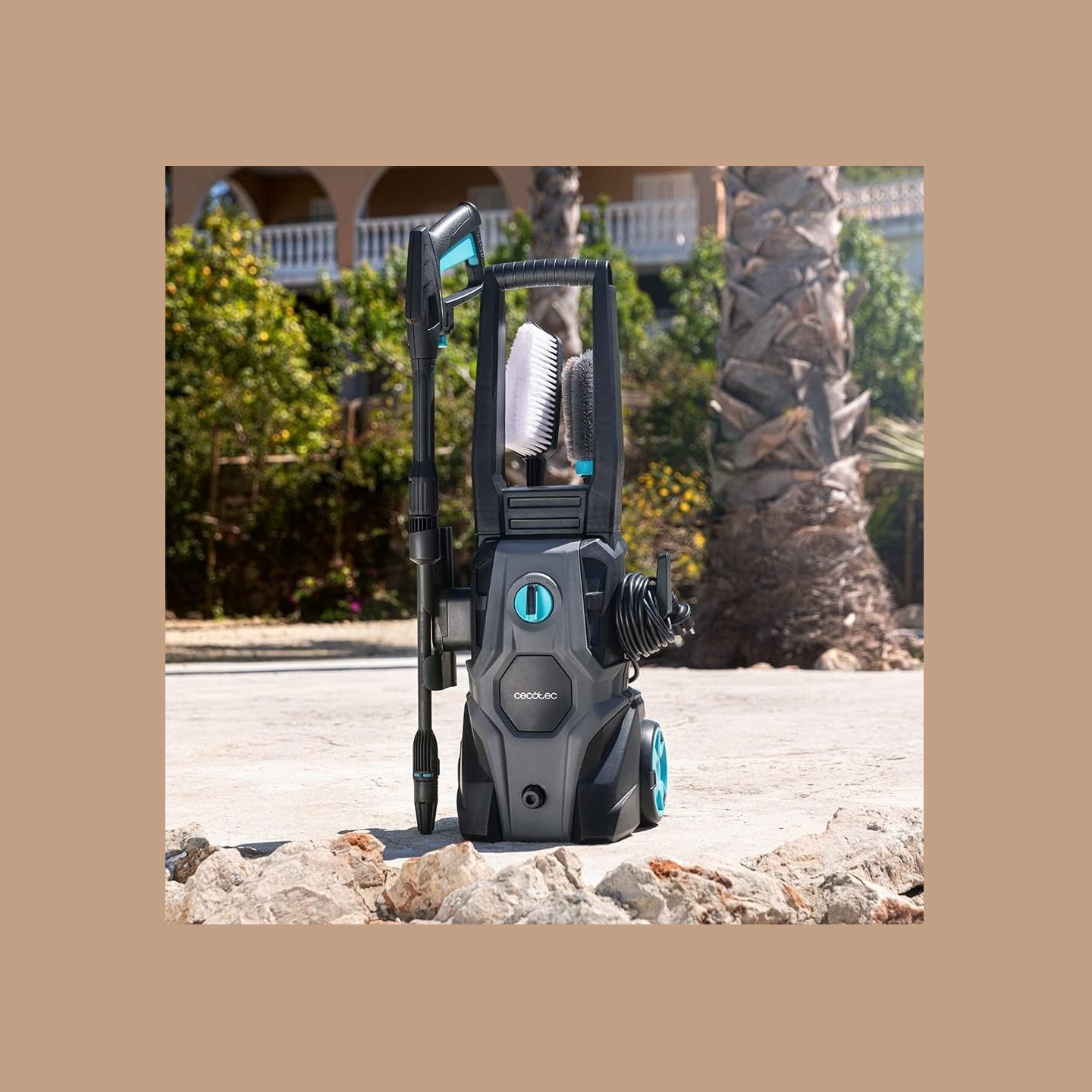Cecotec Pressure washer | HydroBoost 1600 Car&Garden | Corded operating | Washing function | 1600 W | 220-240 V | Black/Grey