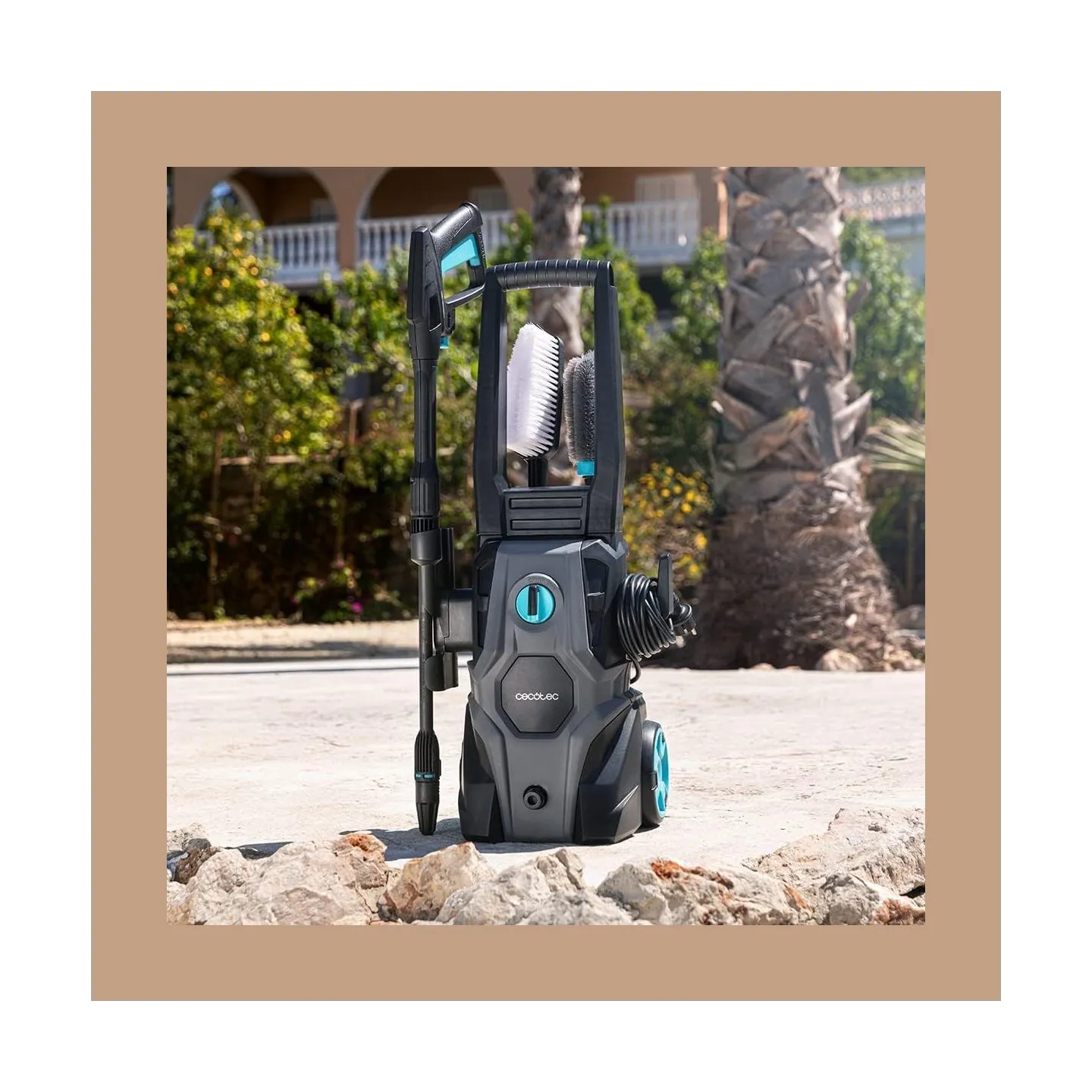 Cecotec Pressure washer | HydroBoost 1600 Car&Garden | Corded operating | Washing function | 1600 W | 220-240 V | Black/Grey