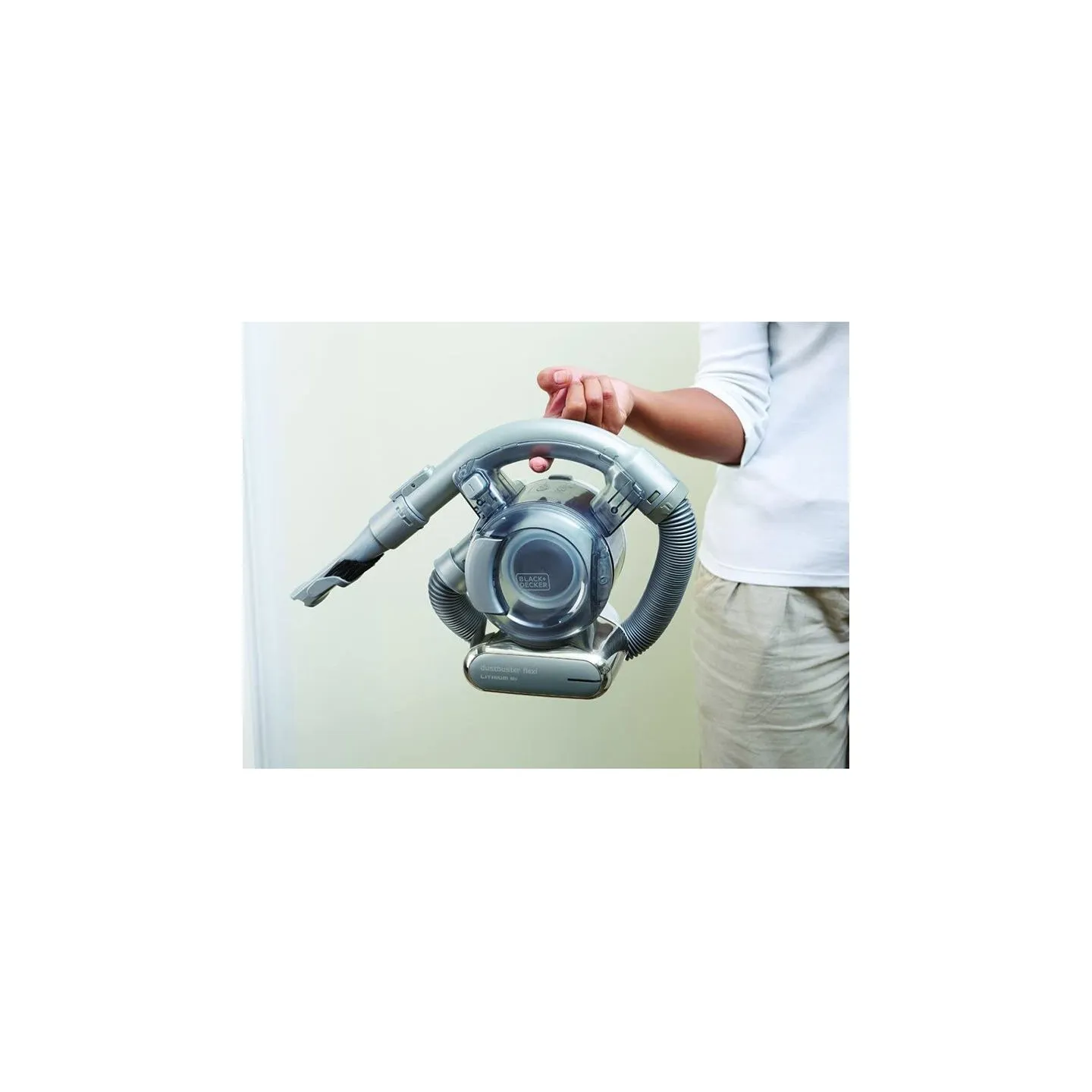 Black & Decker Vacuum Cleaner | PD1820L-QW | Cordless | Handheld | 25 W | 18 V | Operating time (max) 15 min | Silver