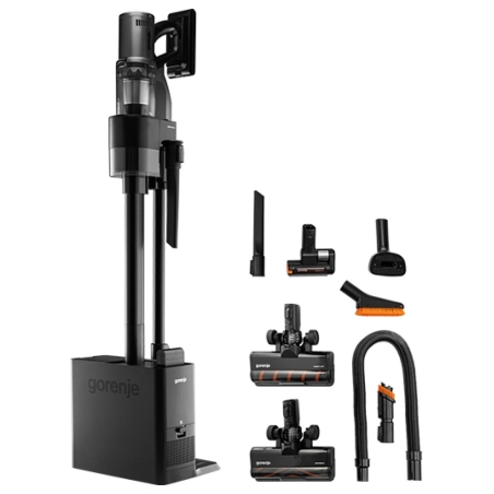 Gorenje Vacuum cleaner | SVC296749NEBL | Cordless operating | Handstick 2in1 | 550 W | 29.6 V | Anthracite | Operating time (max