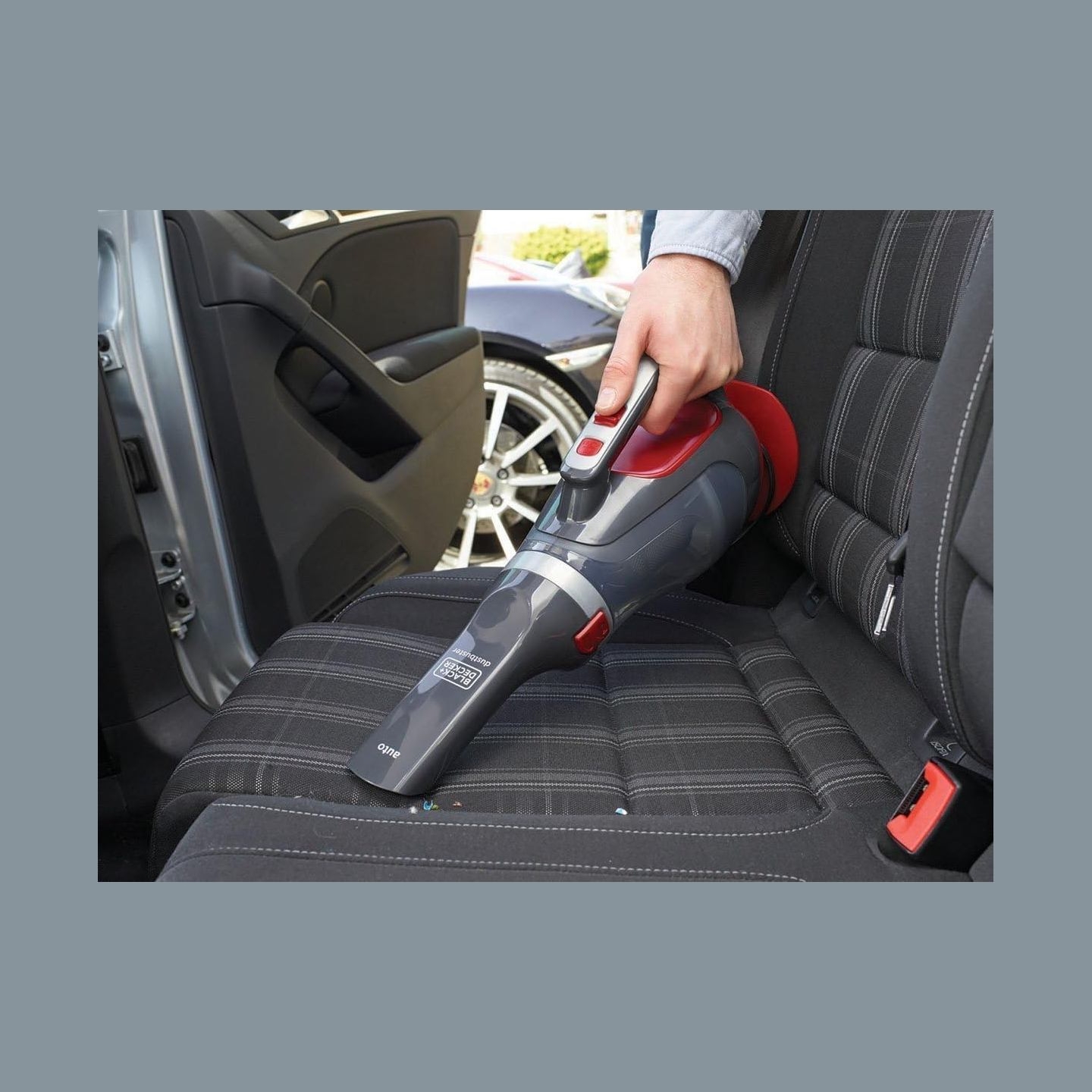 Black & Decker Car Vacuum Cleaner | ADV1200-XJ | Corded operating | 12 V | Black/Red