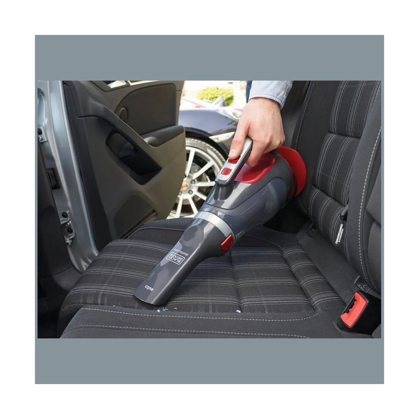 Black & Decker Car Vacuum Cleaner | ADV1200-XJ | Corded operating | 12 V | Black/Red
