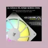 Corsair Liquid CPU Cooler | 360 RS ARGB | White