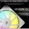 Corsair NAUTILUS 360 ARGB 360 mm Liquid CPU Cooler white