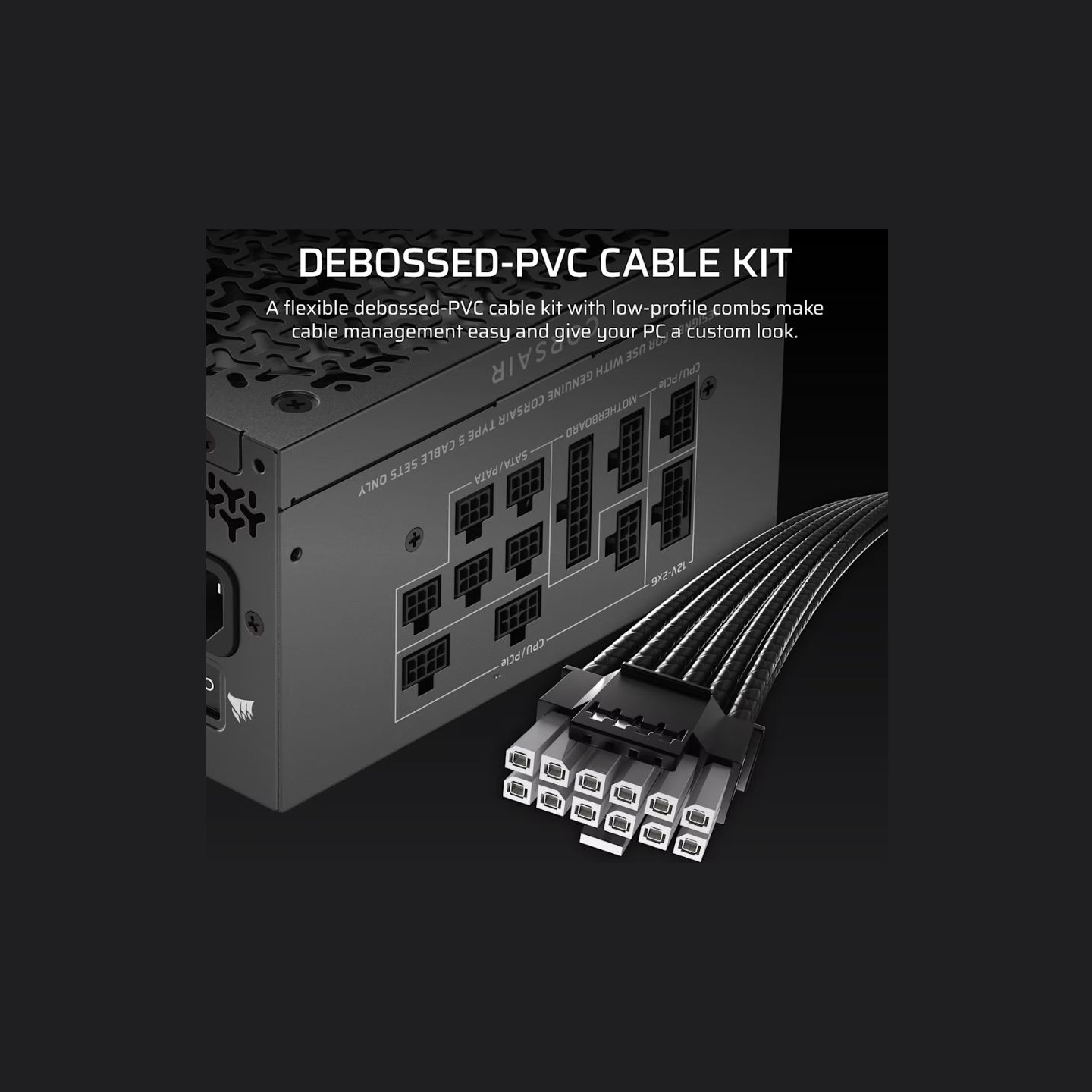 Corsair 2025 RMx Shift Srs RM1000x PSU