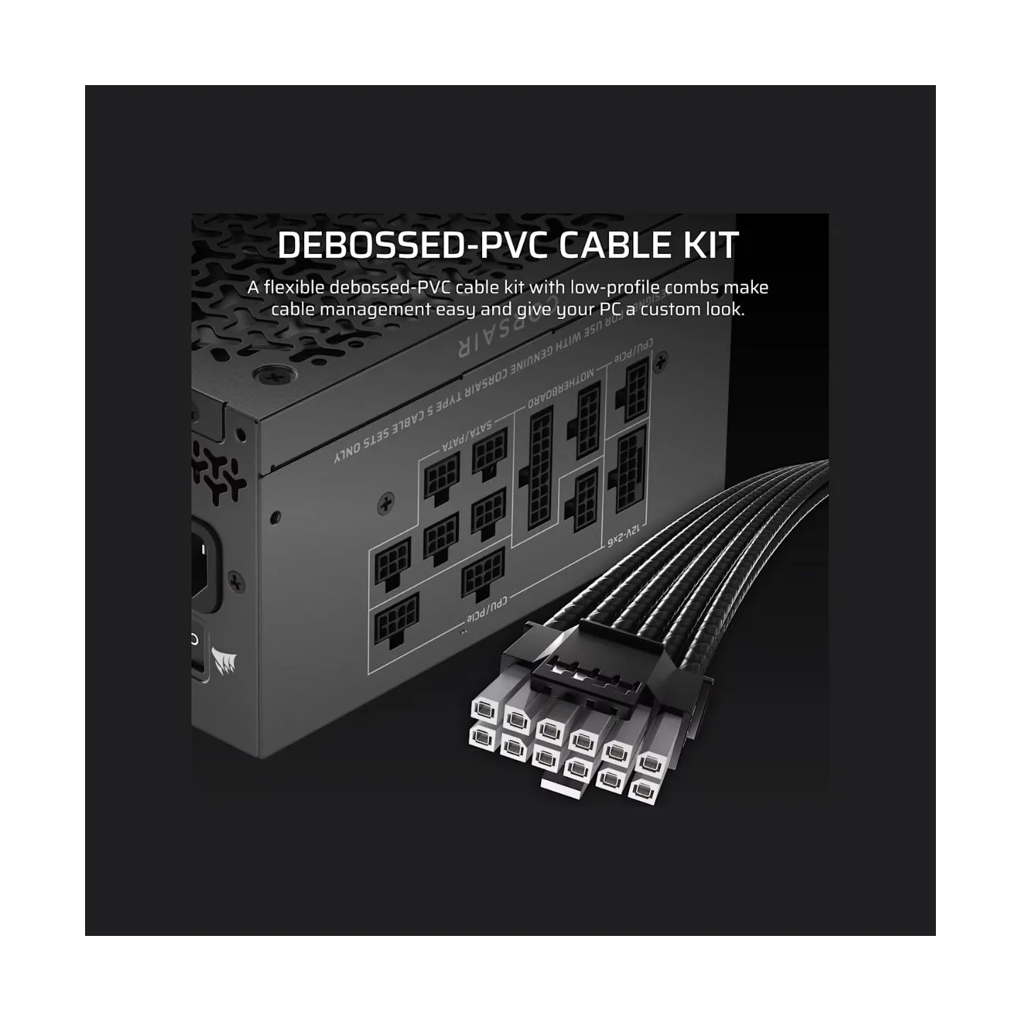 Corsair Fully Modular ATX Power Supply (EU) | RM1000x SHIFT | 1000 W | Black