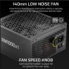 Corsair 2025 RMx Shift Srs RM1000x PSU