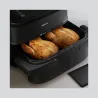 Philips Airfryer Dual Basket | NA150/00 1000 Series | Power 2450 W | Capacity 7 L | RapidAir Plus | Black