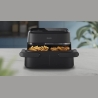 Philips Airfryer Dual Basket | NA150/00 1000 Series | Power 2450 W | Capacity 7 L | RapidAir Plus | Black