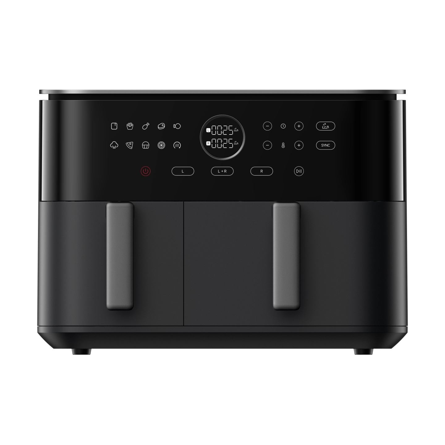 Xiaomi Dual Zone Air Fryer EU | Power 2700 W | Capacity 10 L | Black