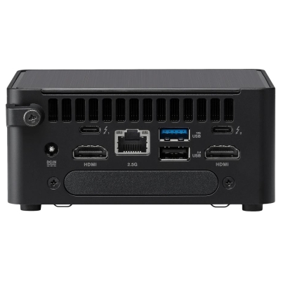 Asus NUC 14pro/RNUC14RVHU500002I/Intel Ultra 5 125H/Intel Arc graphics/4xUSB/M.2 22x80 NVMe; 22x42 NVMe/2.5'' SATA slot/2,5Gbe L