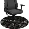 Genesis Protective Floor Mat Tellur 300 Round Gear Polyester | Floor Mat | Multicolor