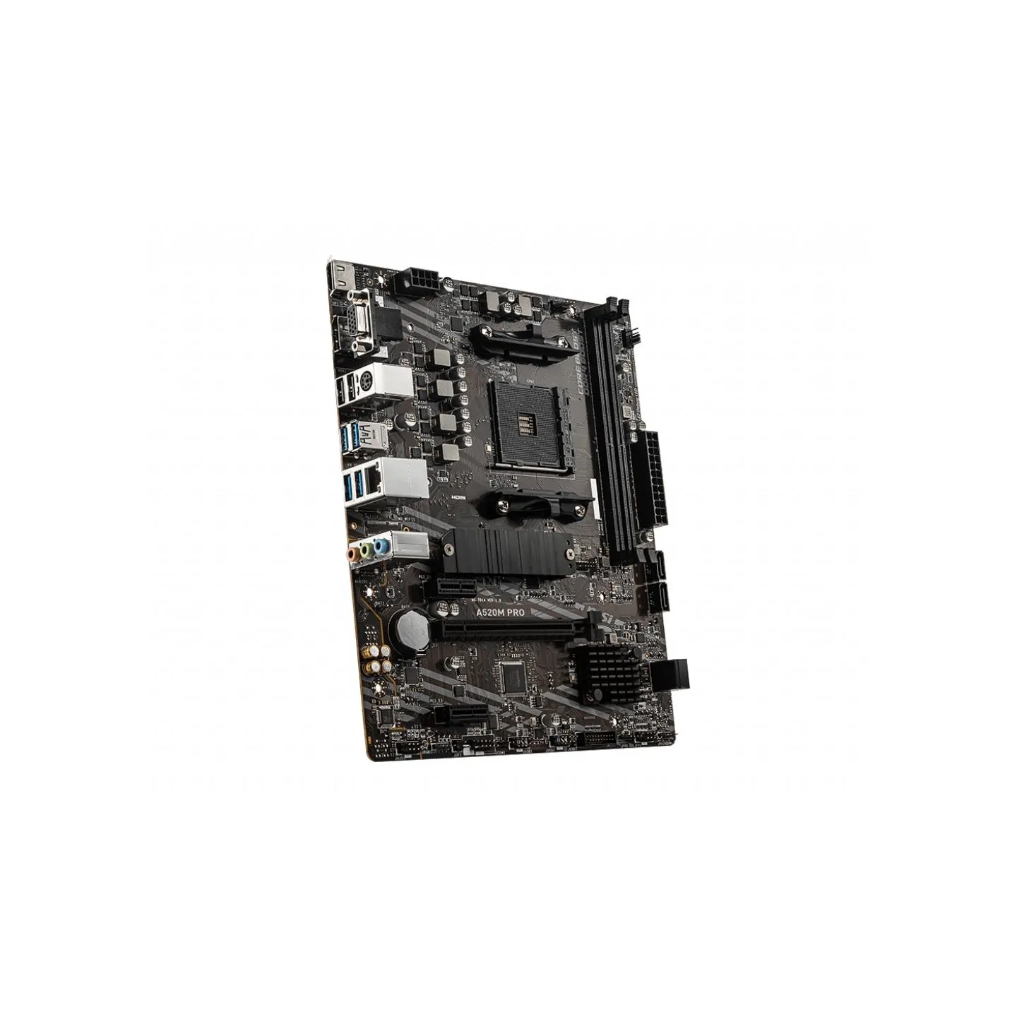 MSI | A520M PRO | Processor family AMD | Processor socket AM4 | DDR4 | Memory slots 2 | Chipset AMD A | Micro ATX