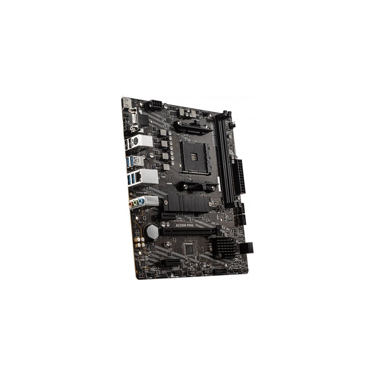MSI A520M PRO AM4 2DDR4 DP/VGA/HDMI USB3.2 mATX