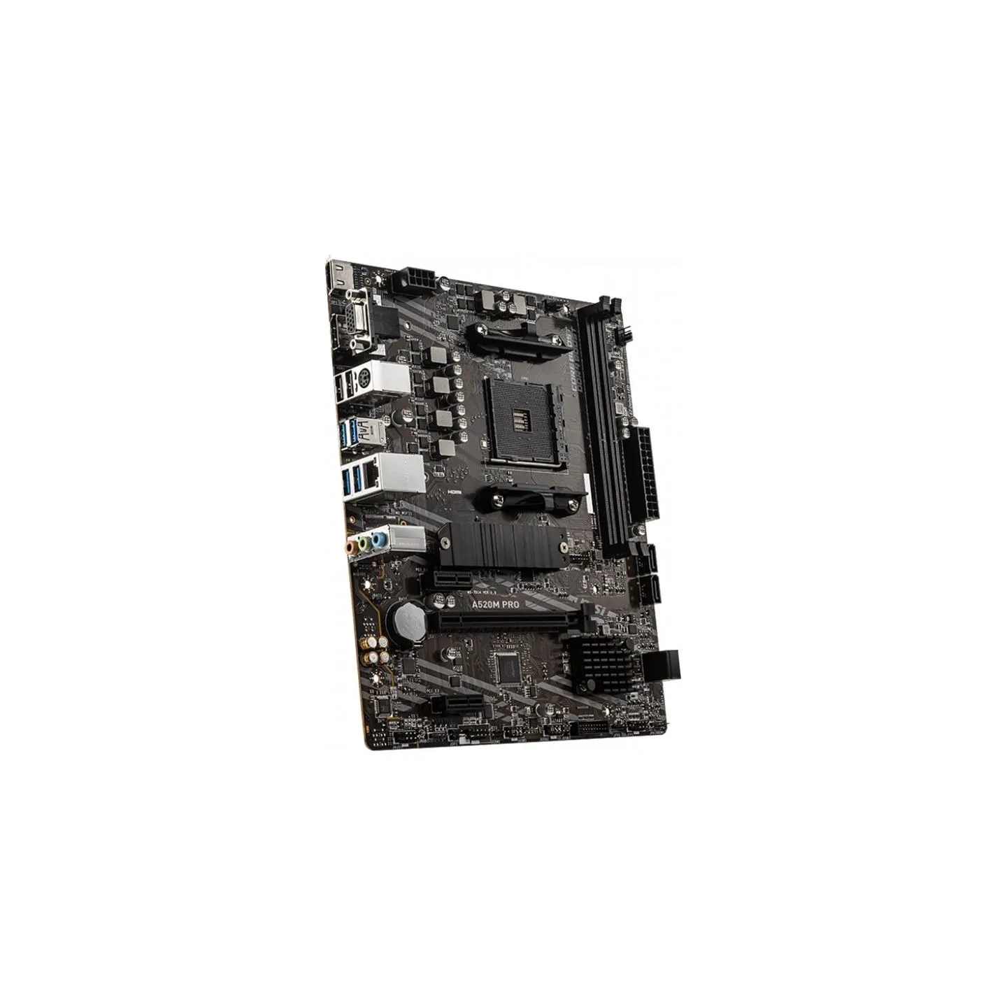 MSI A520M PRO AM4 2DDR4 DP/VGA/HDMI USB3.2 mATX